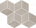 Плитка Ceramika Paradyz Pure City Grys Mozaika Prasowana Romb Hexagon (20,4х23,8)